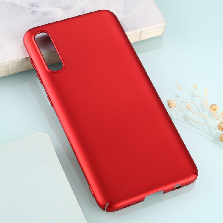 For Galaxy A50 Solid Color Plastic Protective Case