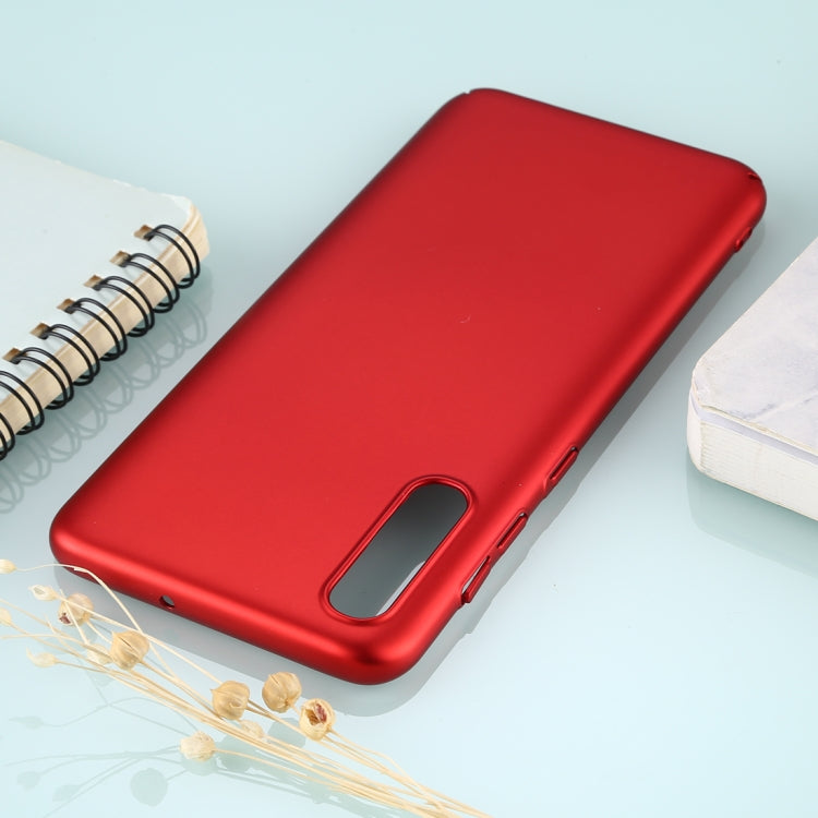 For Galaxy A50 Solid Color Plastic Protective Case