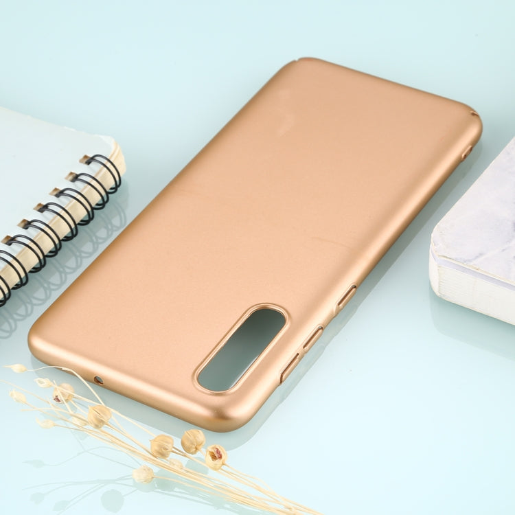 For Galaxy A50 Solid Color Plastic Protective Case