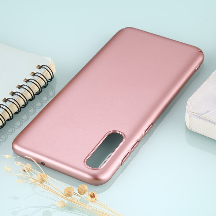 For Galaxy A50 Solid Color Plastic Protective Case