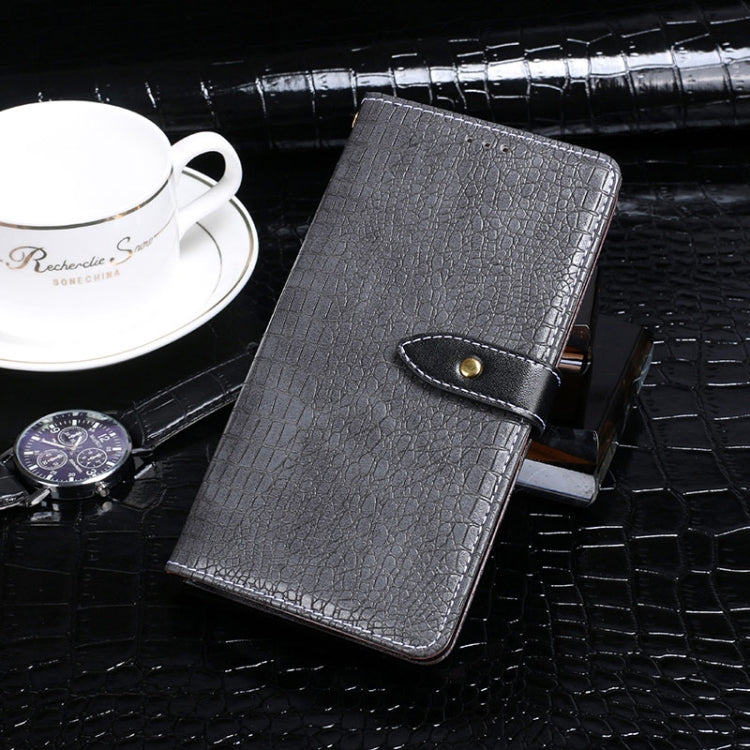 For Samsung Galaxy A52S 5G idewei Crocodile Texture Horizontal Flip Leather Case with Holder & Card Slots & Wallet