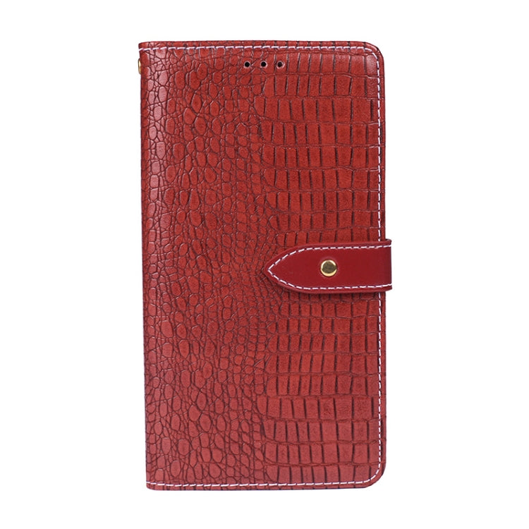 For Samsung Galaxy A52S 5G idewei Crocodile Texture Horizontal Flip Leather Case with Holder & Card Slots & Wallet