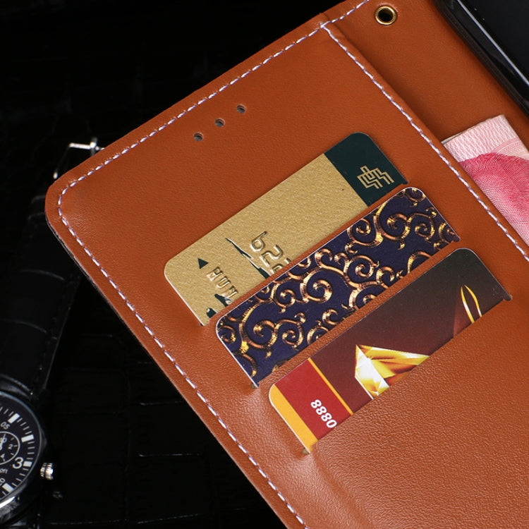 For Samsung Galaxy A52S 5G idewei Crocodile Texture Horizontal Flip Leather Case with Holder & Card Slots & Wallet