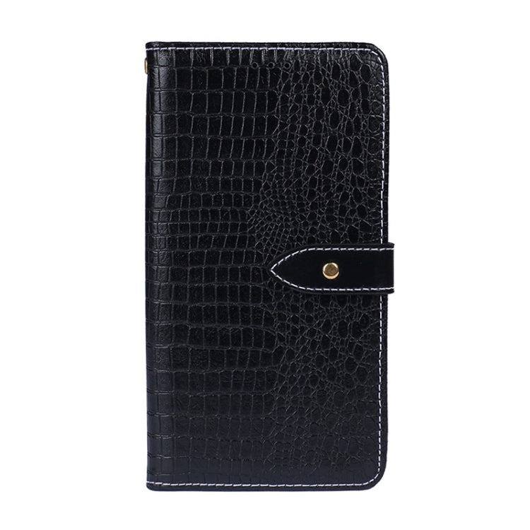 For Samsung Galaxy M32 5G idewei Crocodile Texture Horizontal Flip Leather Case with Holder & Card Slots & Wallet