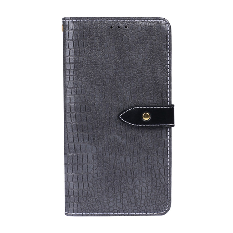 For Samsung Galaxy M32 5G idewei Crocodile Texture Horizontal Flip Leather Case with Holder & Card Slots & Wallet