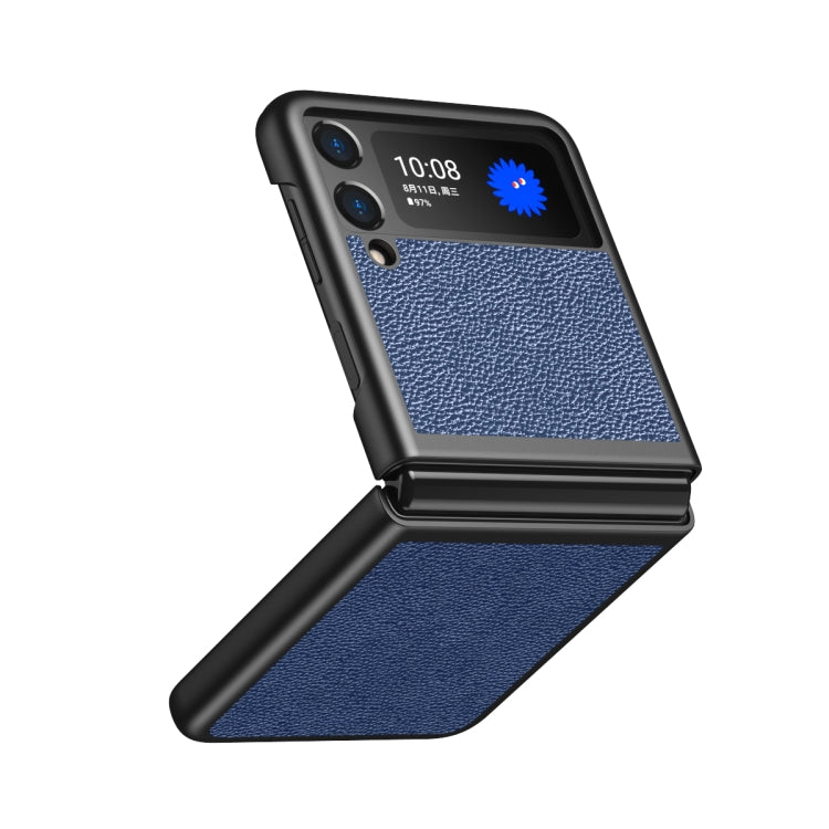 For Samsung Galaxy Z Flip3 5G Lychee Texture All Inclusive Shockproof Protective Case