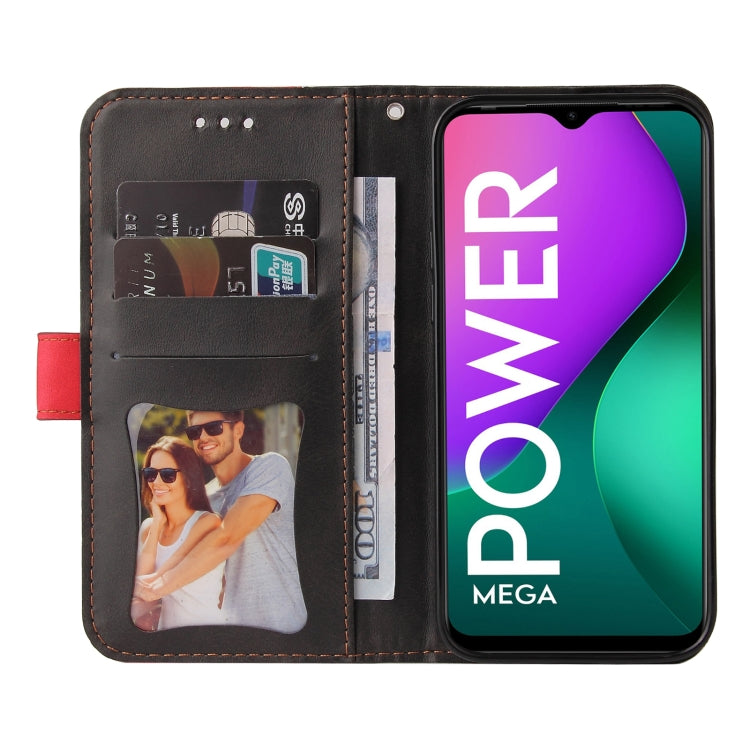 Business Stitching-Color Horizontal Flip PU Leather Case with Holder & Card Slots & Photo Frame For Infinix Smart 5 / Hot 10 Lite / X657