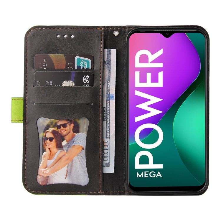 Business Stitching-Color Horizontal Flip PU Leather Case with Holder & Card Slots & Photo Frame For Infinix Smart 5 / Hot 10 Lite / X657