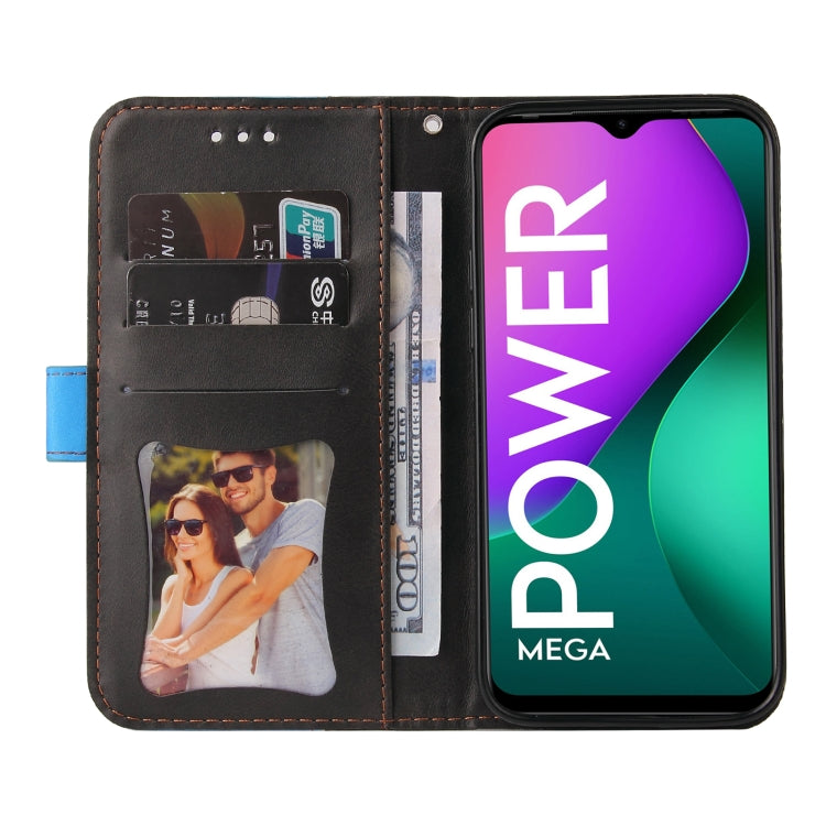 Business Stitching-Color Horizontal Flip PU Leather Case with Holder & Card Slots & Photo Frame For Infinix Smart 5 / Hot 10 Lite / X657