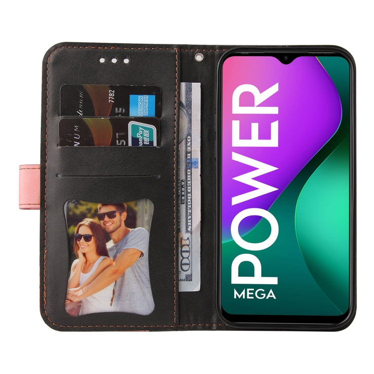 Business Stitching-Color Horizontal Flip PU Leather Case with Holder & Card Slots & Photo Frame For Infinix Smart 5 / Hot 10 Lite / X657