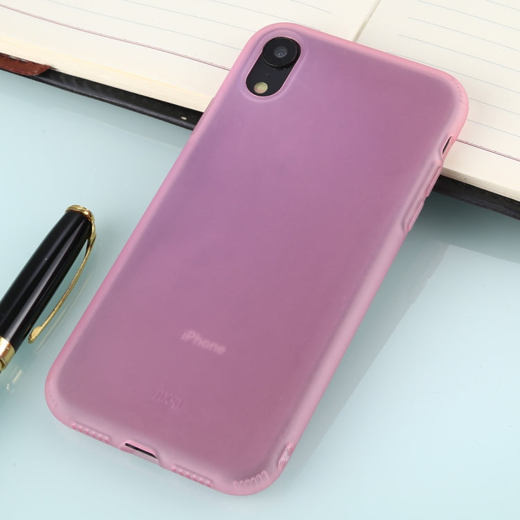 For iPhone XR Solid Color TPU Shockproof Protective Case