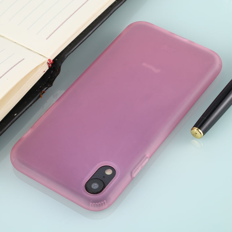 For iPhone XR Solid Color TPU Shockproof Protective Case