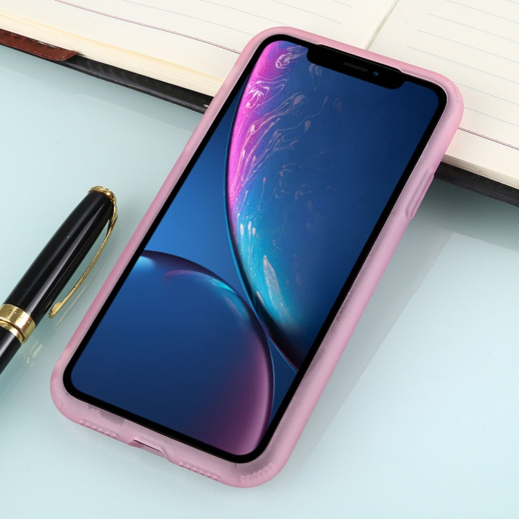 For iPhone XR Solid Color TPU Shockproof Protective Case