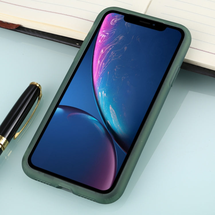 For iPhone XR Solid Color TPU Shockproof Protective Case