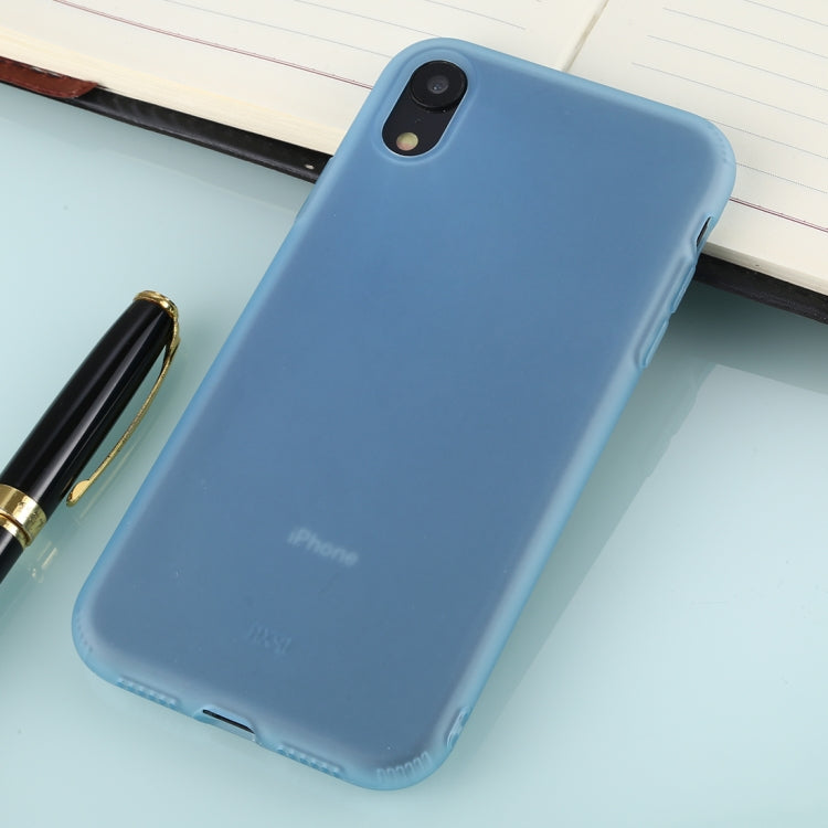 For iPhone XR Solid Color TPU Shockproof Protective Case