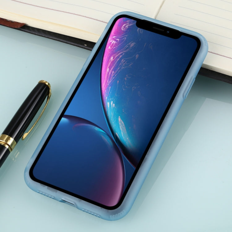 For iPhone XR Solid Color TPU Shockproof Protective Case