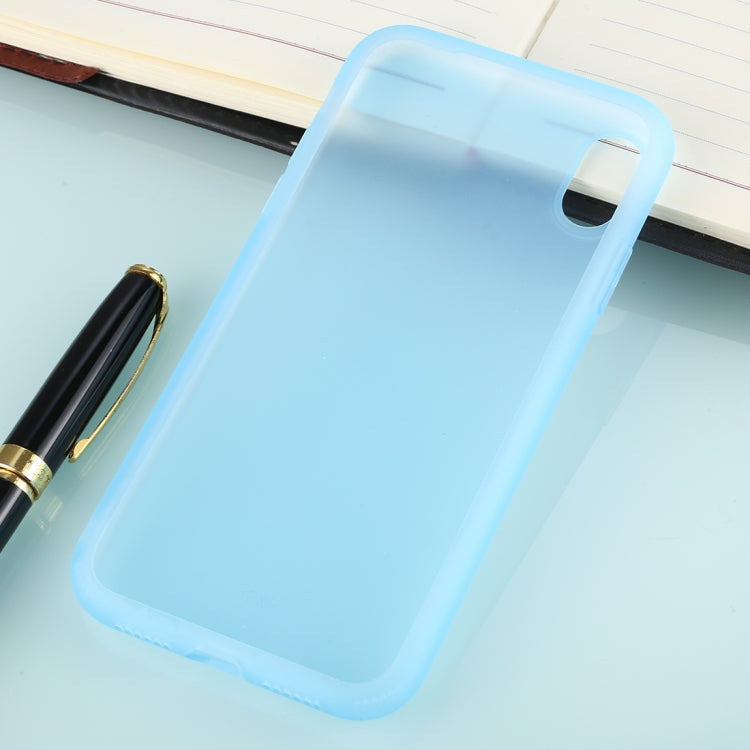 For iPhone XR Solid Color TPU Shockproof Protective Case