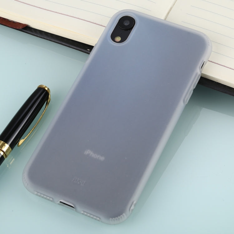 For iPhone XR Solid Color TPU Shockproof Protective Case