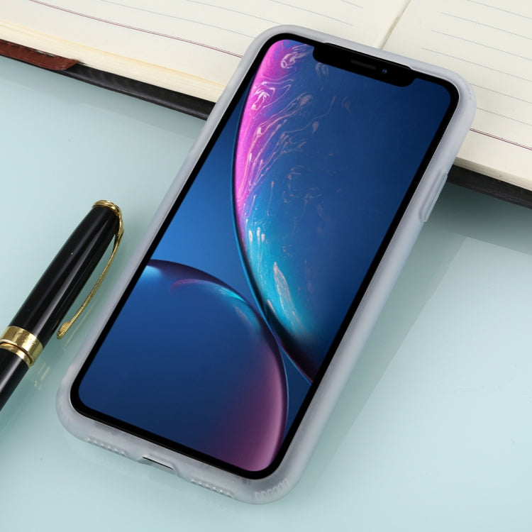 For iPhone XR Solid Color TPU Shockproof Protective Case