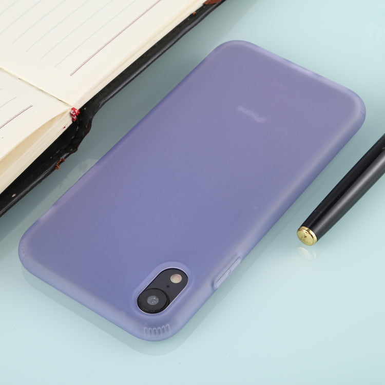 For iPhone XR Solid Color TPU Shockproof Protective Case