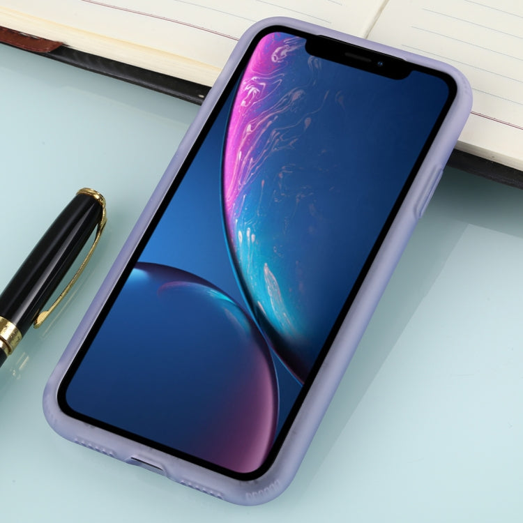 For iPhone XR Solid Color TPU Shockproof Protective Case