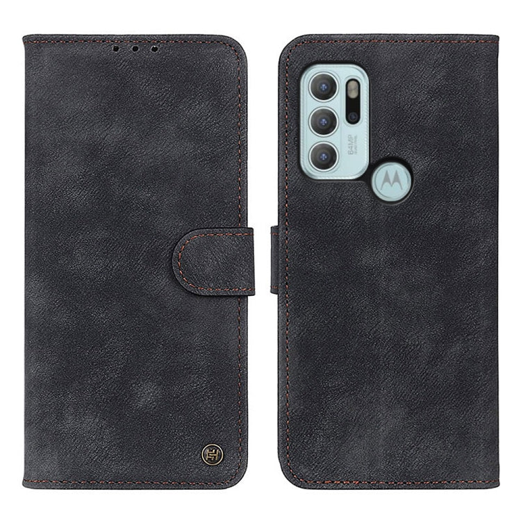 For Motorola Moto G60S Antelope Texture Magnetic Buckle Horizontal Flip PU Leather Case with Card Slots & Wallet & Holder