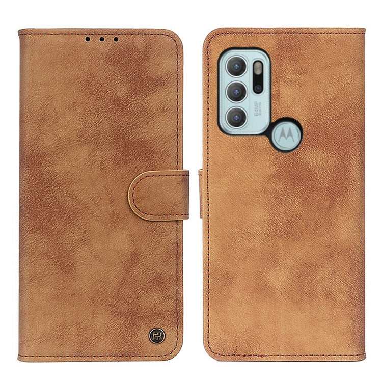 For Motorola Moto G60S Antelope Texture Magnetic Buckle Horizontal Flip PU Leather Case with Card Slots & Wallet & Holder