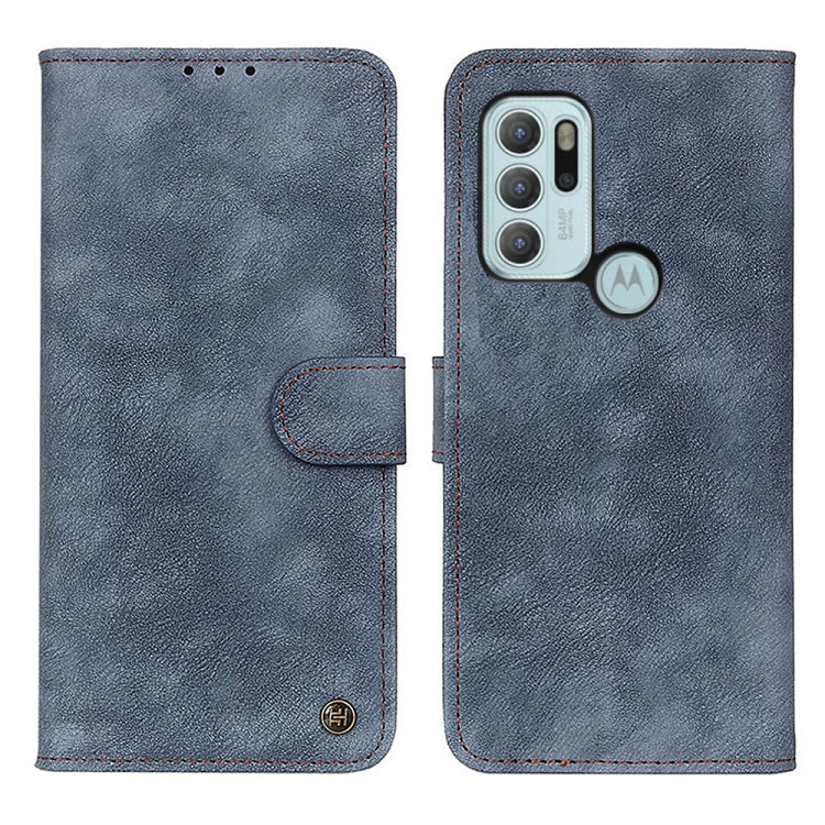 For Motorola Moto G60S Antelope Texture Magnetic Buckle Horizontal Flip PU Leather Case with Card Slots & Wallet & Holder