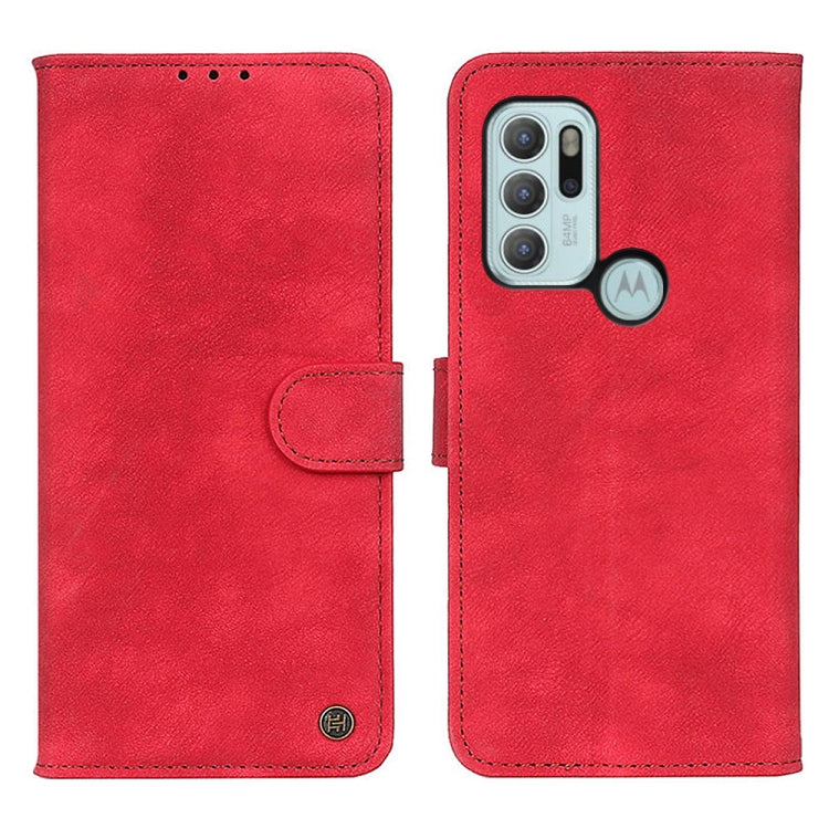 For Motorola Moto G60S Antelope Texture Magnetic Buckle Horizontal Flip PU Leather Case with Card Slots & Wallet & Holder