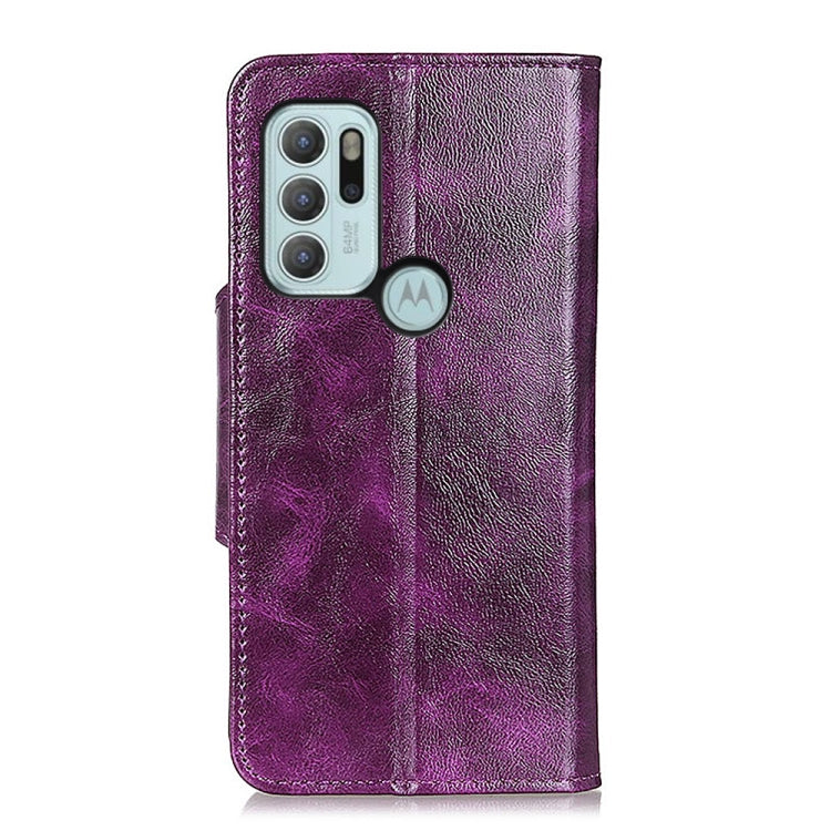 For Motorola Moto G60S Crazy Horse Texture Horizontal Flip Leather Case with Holder & 6-Card Slots & Wallet