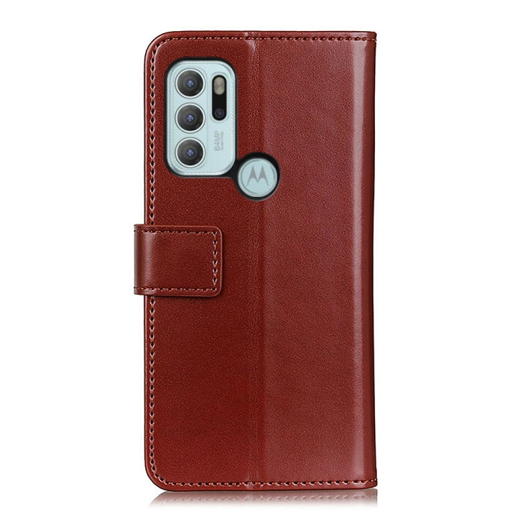 For Motorola Moto G60S 3-Color Pearl Texture Magnetic Buckle Horizontal Flip PU Leather Case with Card Slots & Wallet & Holder