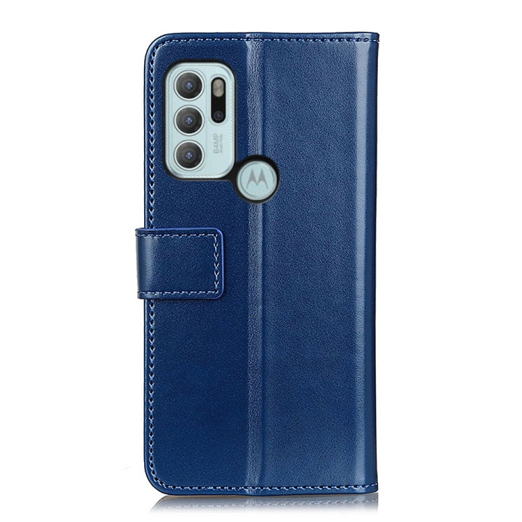 For Motorola Moto G60S 3-Color Pearl Texture Magnetic Buckle Horizontal Flip PU Leather Case with Card Slots & Wallet & Holder
