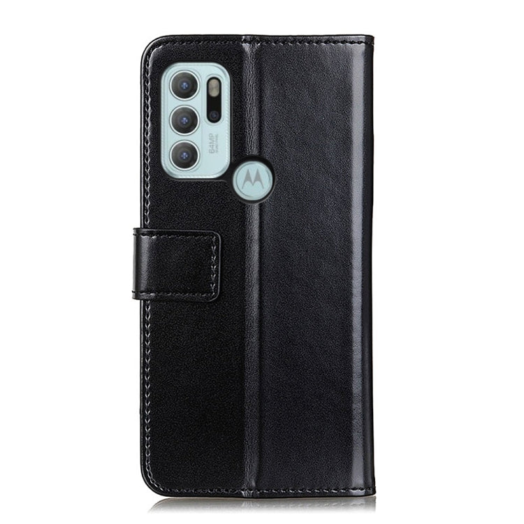 For Motorola Moto G60S 3-Color Pearl Texture Magnetic Buckle Horizontal Flip PU Leather Case with Card Slots & Wallet & Holder