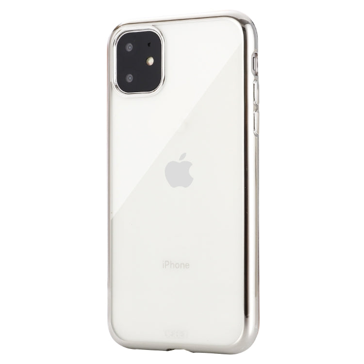 For iPhone 11 Pro GEBEI Plating TPU Shockproof Protective Case