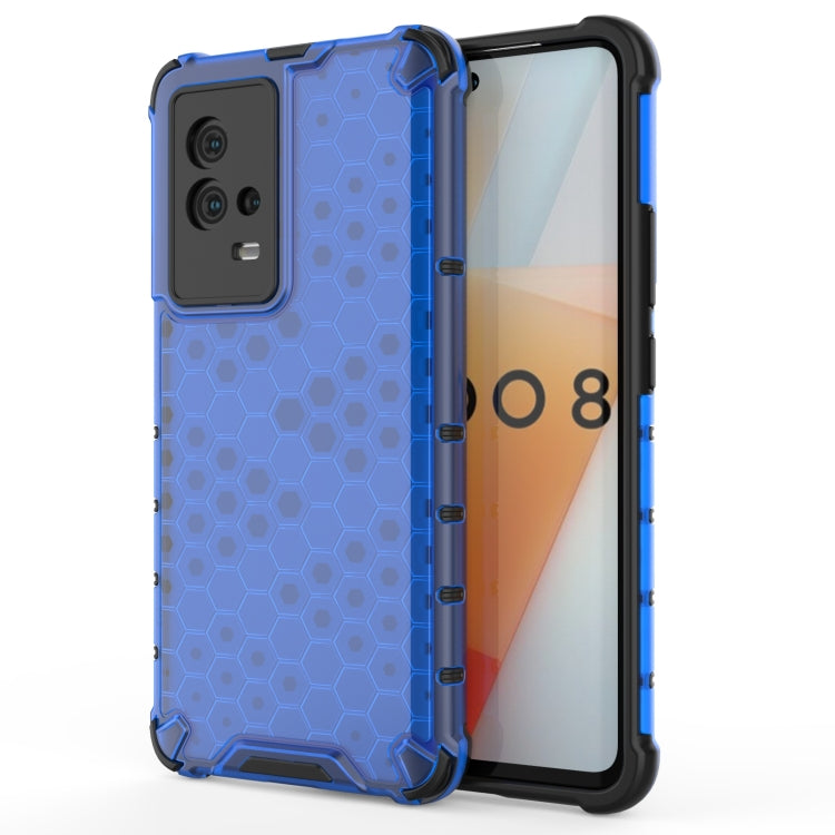 For Vivo iQOO 8 Shockproof Honeycomb PC + TPU Protective Case