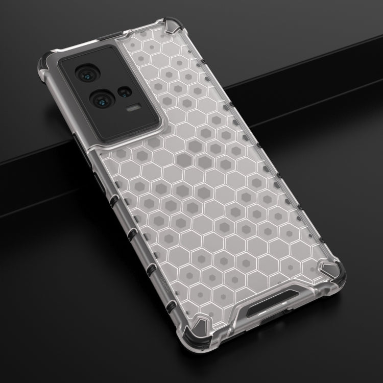 For Vivo iQOO 8 Pro Shockproof Honeycomb PC + TPU Protective Case