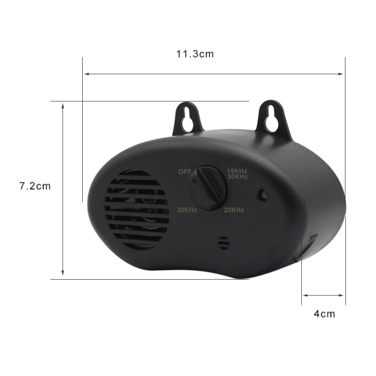 RC-310 Ultrasonic Stop Barking Device(Black)