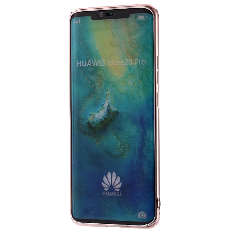 For Huawei Mate 20 Pro GEBEI Plating TPU Shockproof Protective Case