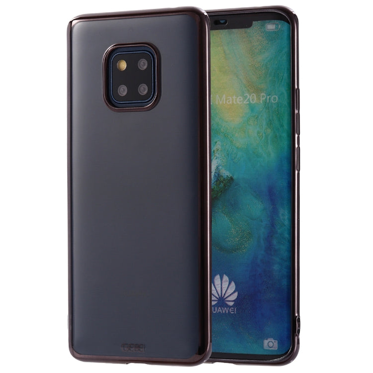 For Huawei Mate 20 Pro GEBEI Plating TPU Shockproof Protective Case
