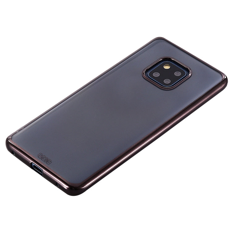 For Huawei Mate 20 Pro GEBEI Plating TPU Shockproof Protective Case