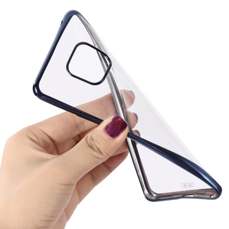 For Huawei Mate 20 Pro GEBEI Plating TPU Shockproof Protective Case