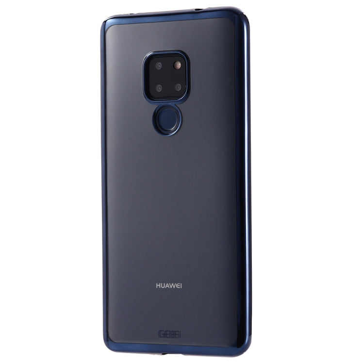 For Huawei Mate 20 GEBEI Plating TPU Shockproof Protective Case