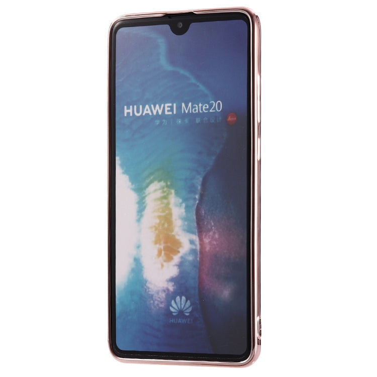For Huawei Mate 20 GEBEI Plating TPU Shockproof Protective Case