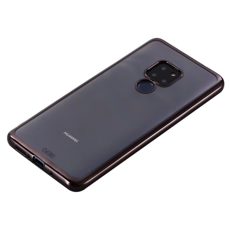 For Huawei Mate 20 GEBEI Plating TPU Shockproof Protective Case