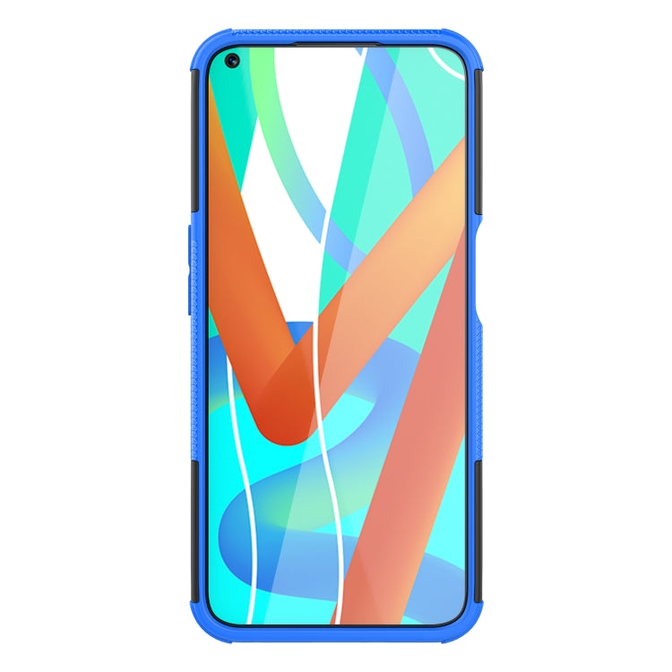 For OPPO Realme V13 5G Tire Texture Shockproof TPU+PC Protective Case with Holder