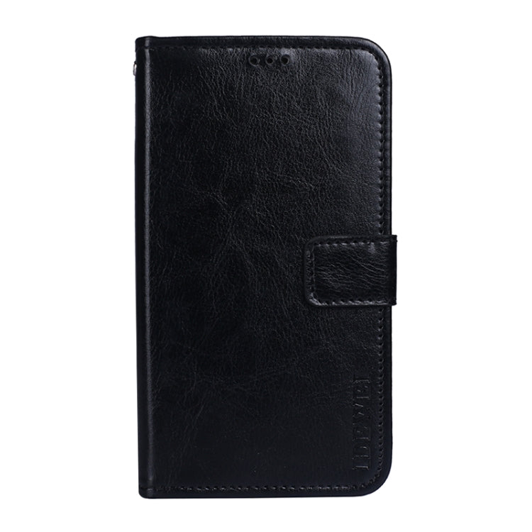 For Samsung Galaxy A52s 5G idewei Crazy Horse Texture Horizontal Flip Leather Case with Holder & Card Slots & Wallet