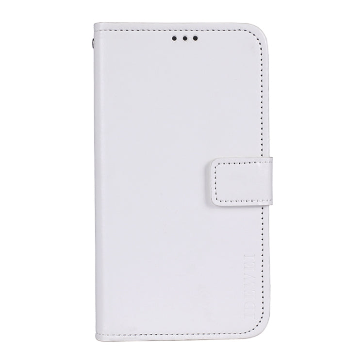 For Samsung Galaxy A52s 5G idewei Crazy Horse Texture Horizontal Flip Leather Case with Holder & Card Slots & Wallet