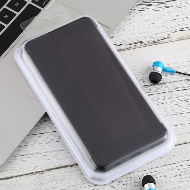 For Huawei Mate 30 Intelligent PU Horizontal Flip Protective Case with Smart View Window & Sleep Wake-up Function