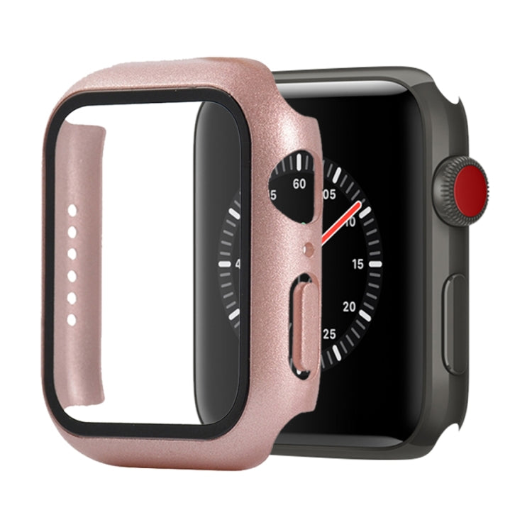 Shockproof PC+Tempered Glass Protective Case with Packed Carton For Apple Watch Series 3 & 2 & 1 42mm