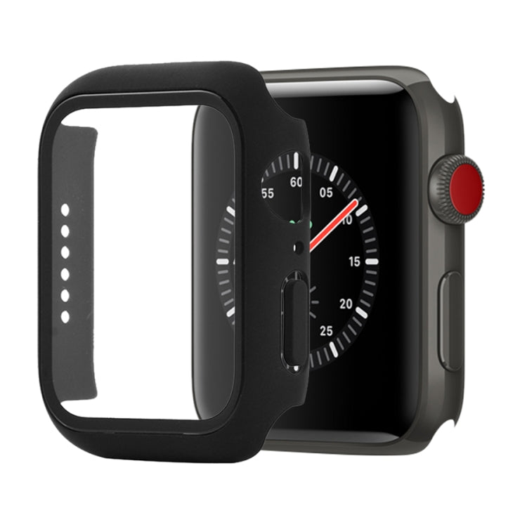 Shockproof PC+Tempered Glass Protective Case with Packed Carton For Apple Watch Series 3 & 2 & 1 42mm
